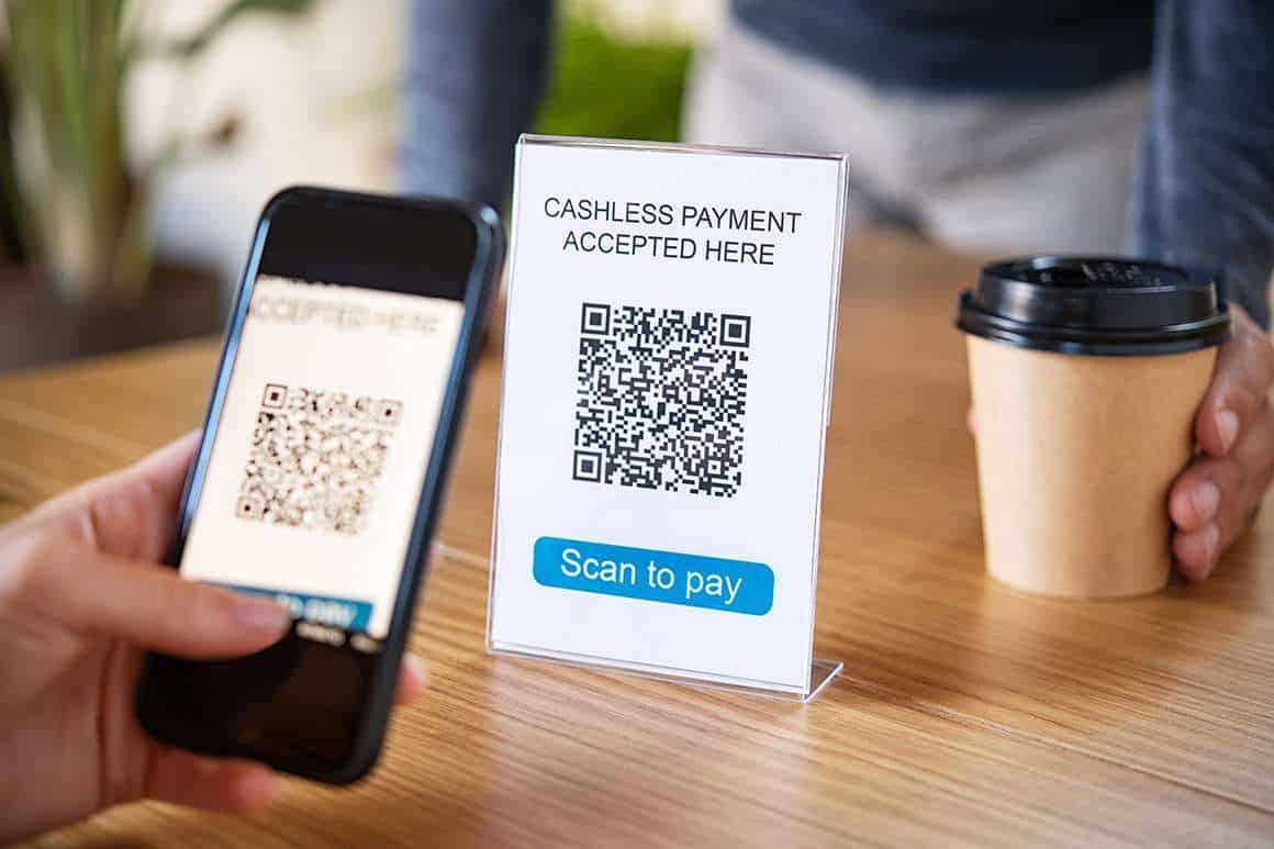 Contactless qr ordering
