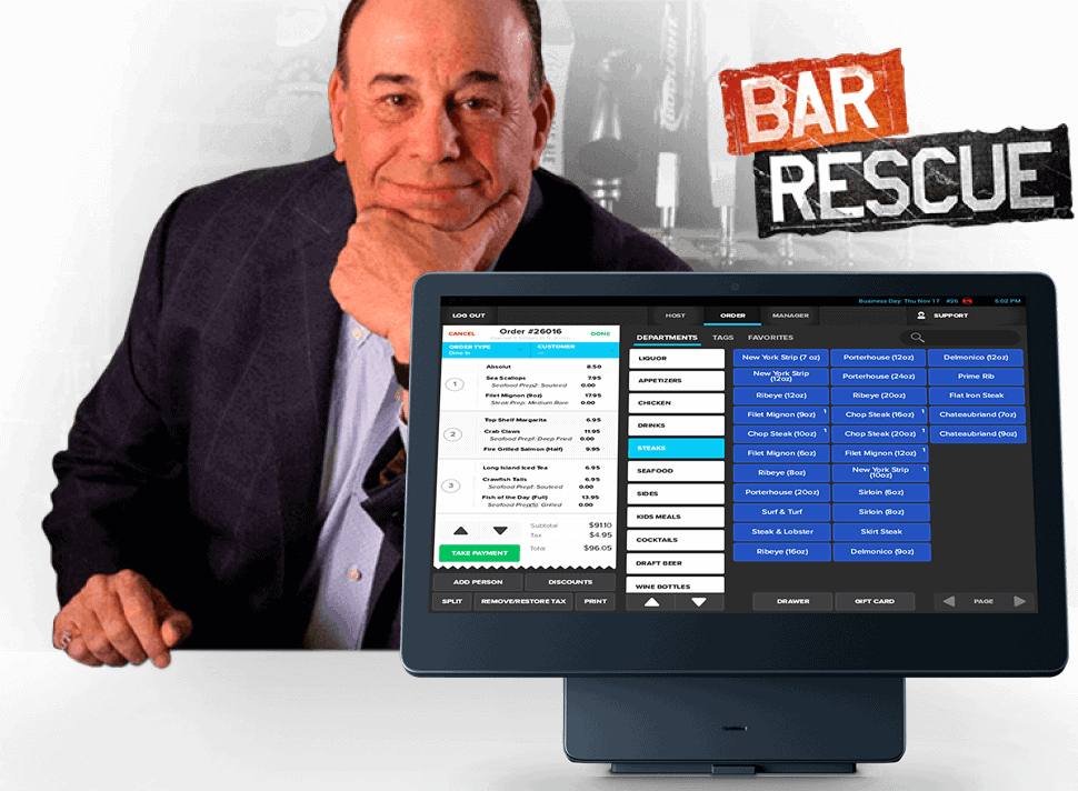 POS system with John Taffer