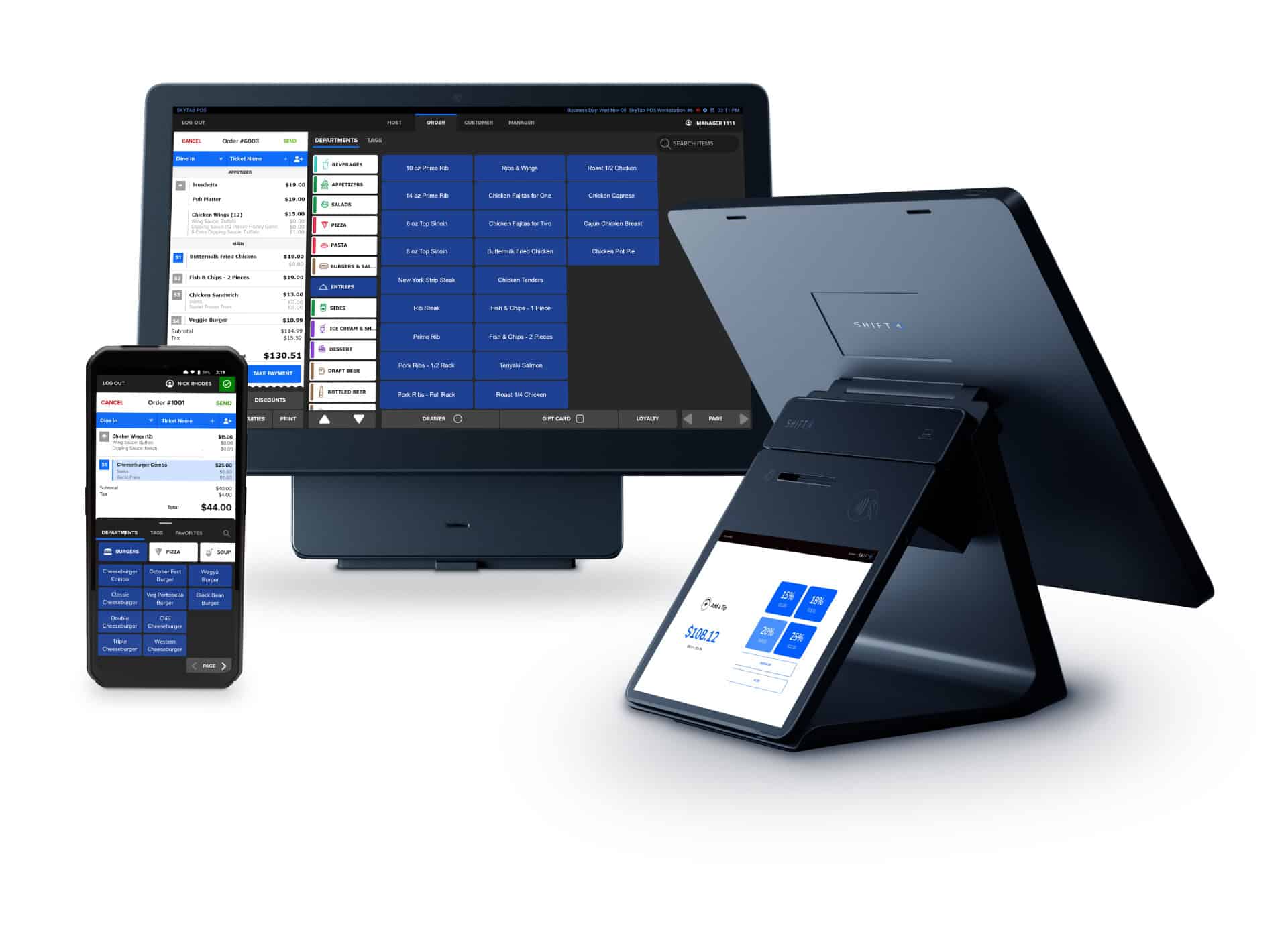 Shift4 POS ecosystem with pricing listed